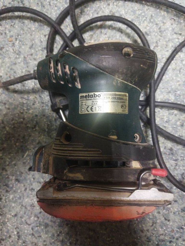 Оголошення Metabo fsr 200 intec Б/У