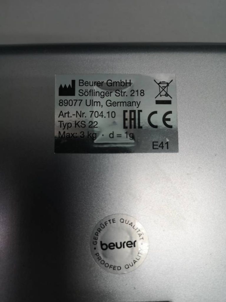 Beurer KS 22