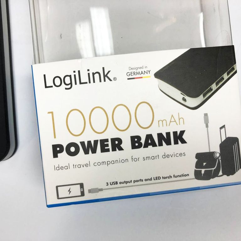 Power Bank Logilink PA0145, Портативні зарядки, Умб зарядний power bank, Повербанк для планшета