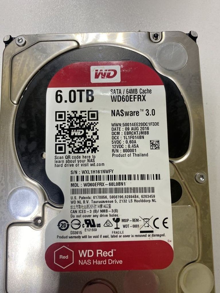 Дешиво Wd red 6 tb с ломбарда