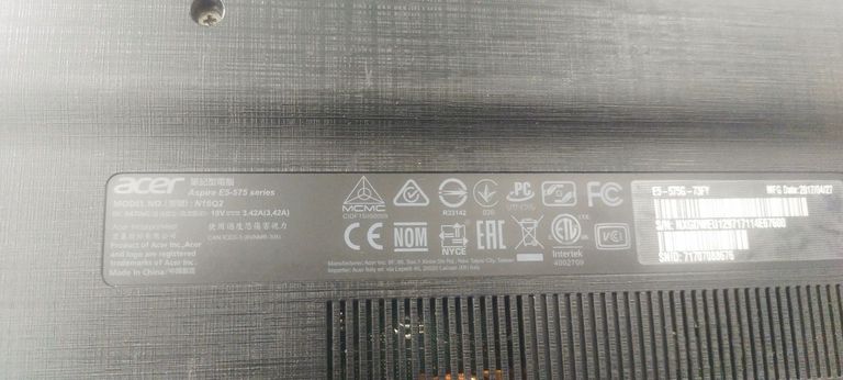 Acer єкр. 15,6/ core i7 7500u 2,7ghz/ ram6gb/ ssd128gb/video gf 940mx Код:01-200481742. Изображение 6