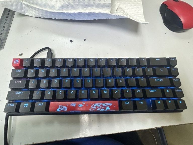 Купить Hyperx Alloy Origins 65 HX Red (4P5D6AX) Б/У