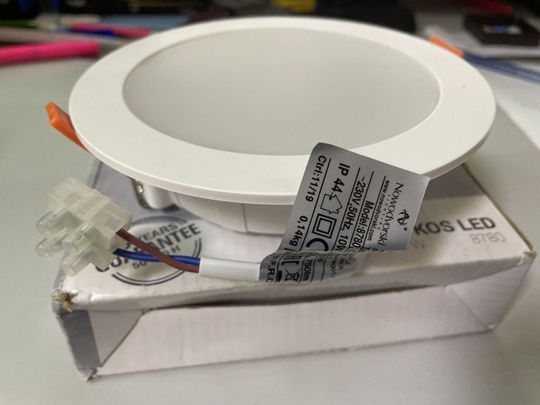 Оголошення Nowodvorski 8780 CL Kos LED 10W WH, 10 Вт, 850 лм, 3000K Б/У