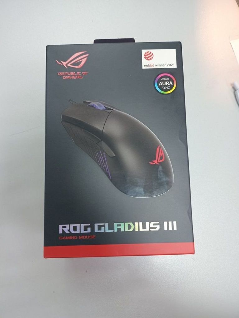 Дешево Asus ROG Gladius III USB (90MP0270-BMUA00) з ломбарду