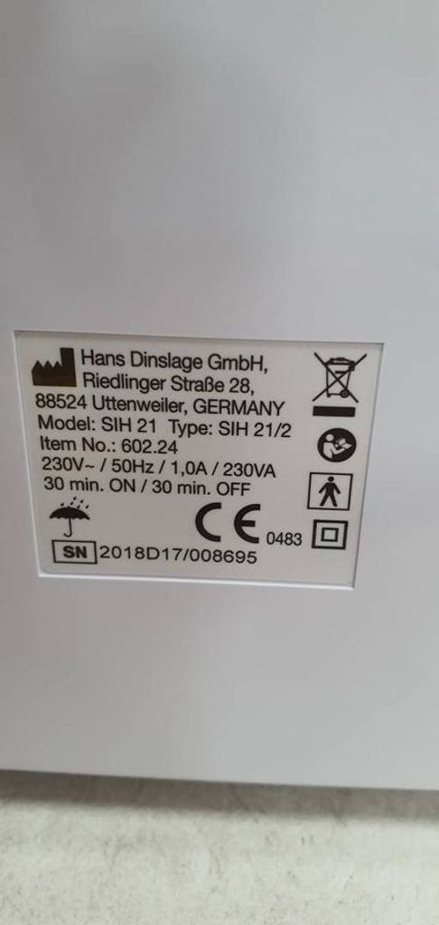 Розпродаж SANITAS SIH 21, продавець Техноскарб