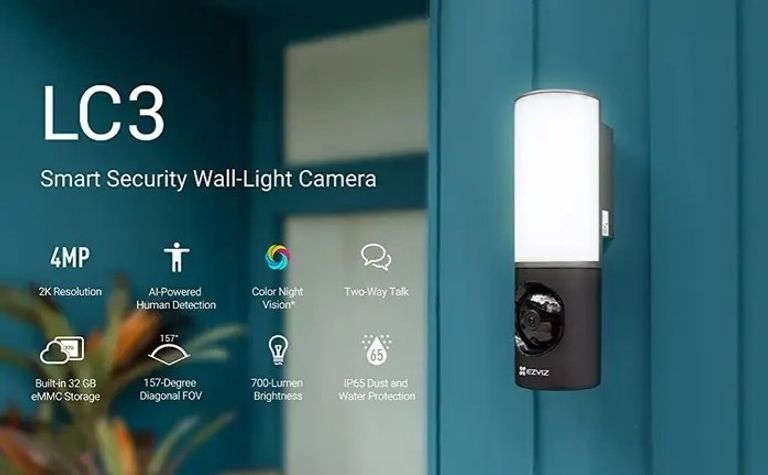 Ezviz Floodlight LC3 Код:null. Изображение 10