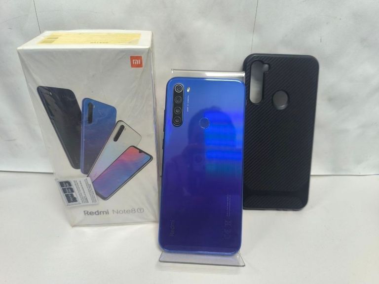 Дешево Xiaomi Redmi Note 8T 4/64GB Blue з ломбарду