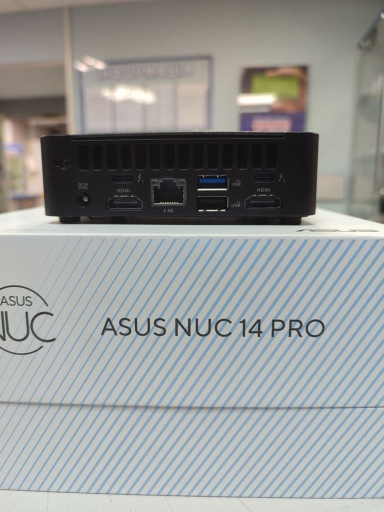 Объявление Asus nuc 14 pro/core 3 100u/ram16gb ddr5/ssd256gb Б/У