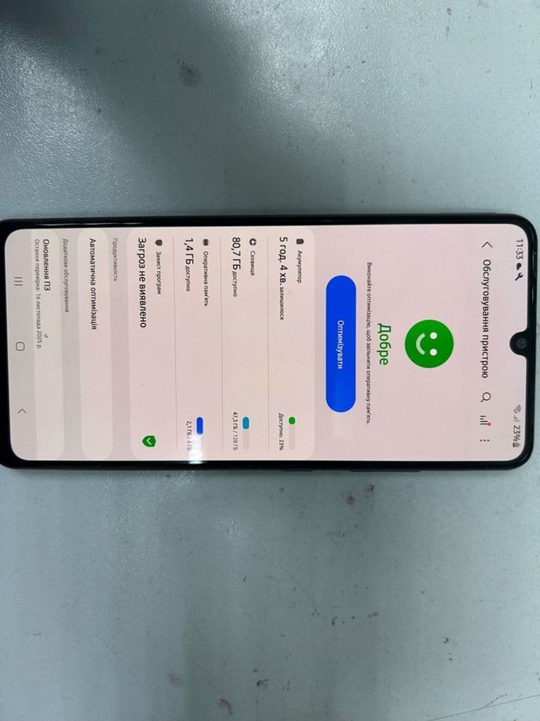 Оголошення Samsung a325f galaxy a32 4/128gb Б/У