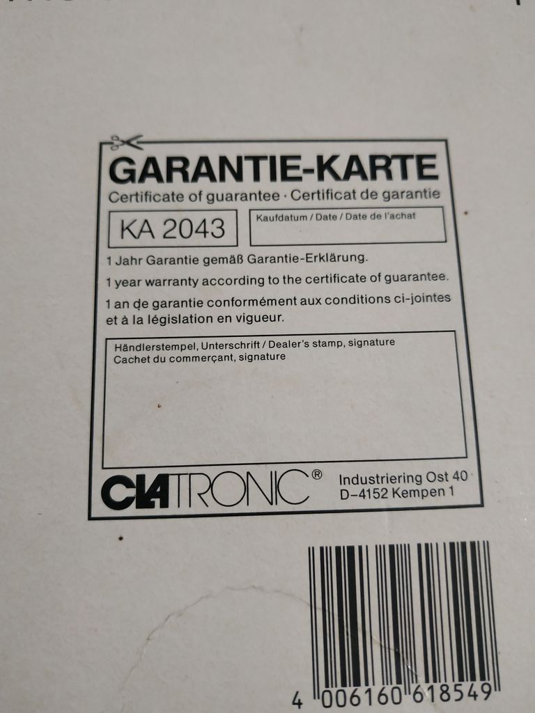 Clatronic KA 2043 Код:null. Изображение 6