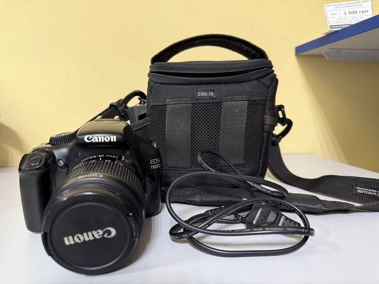 Купить Canon eos 1100d + ef-s 18-55mm f/3,5-5,6 is ii Б/У