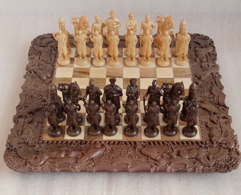 Купить Козаки 55х55см Б/У