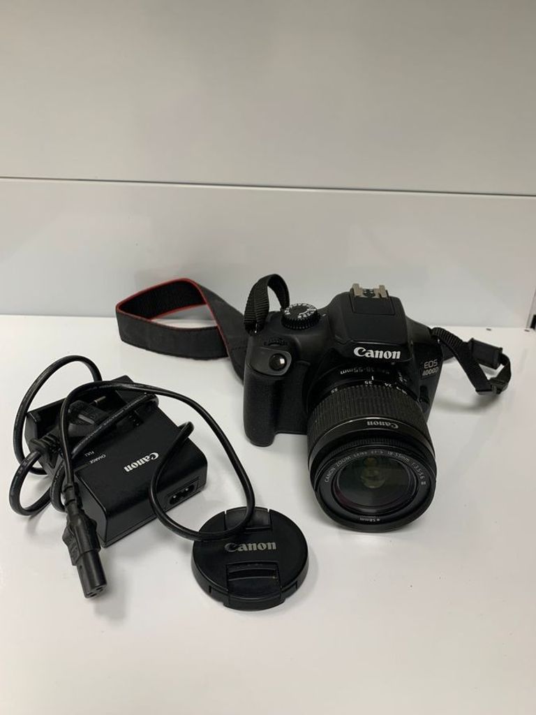 Дешиво Canon eos 4000d + ef-s 18-55mm macro 0-25m 0,8ft с ломбарда