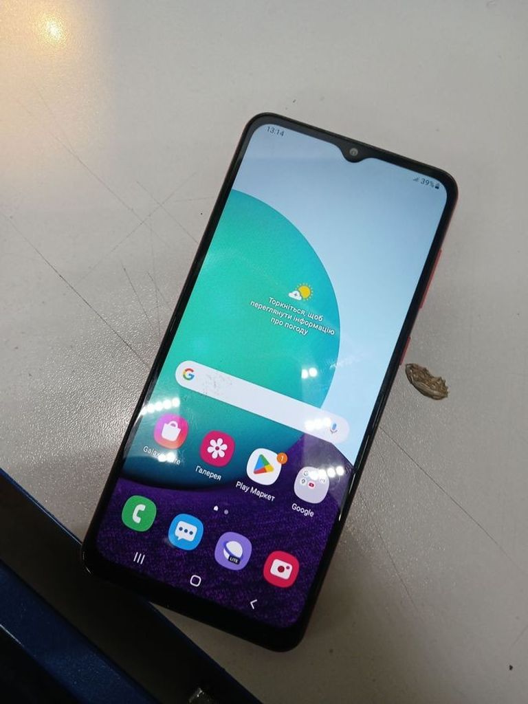 Объявление Samsung galaxy a02 2/32gb Б/У