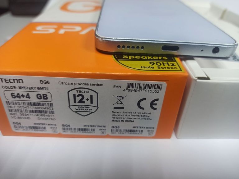 Розпродаж Tecno spark go 2024 4/64gb, продавець Техноскарб