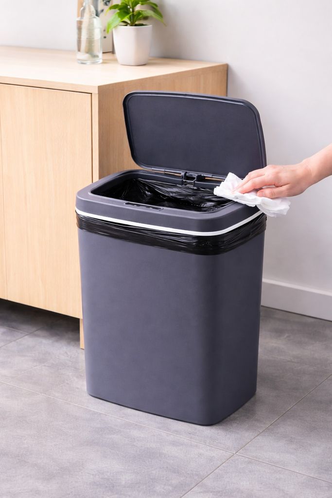 Дешево зі смарт-датчиком Smart trash can 10 л з ломбарду