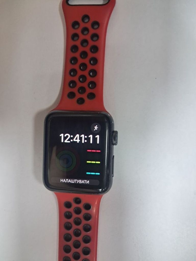 Купить Apple watch series 3 gps 42mm aluminium case a1859 Б/У