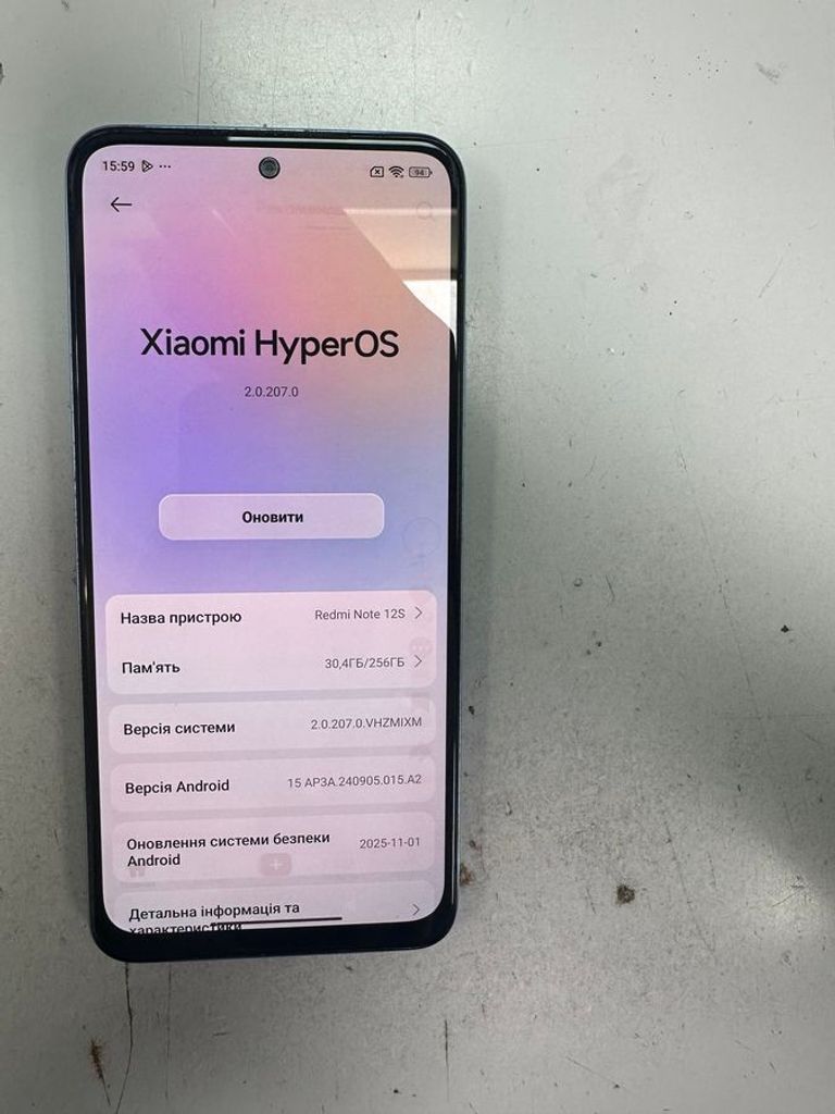 Купити Xiaomi redmi note 12s 8/256gb Б/У