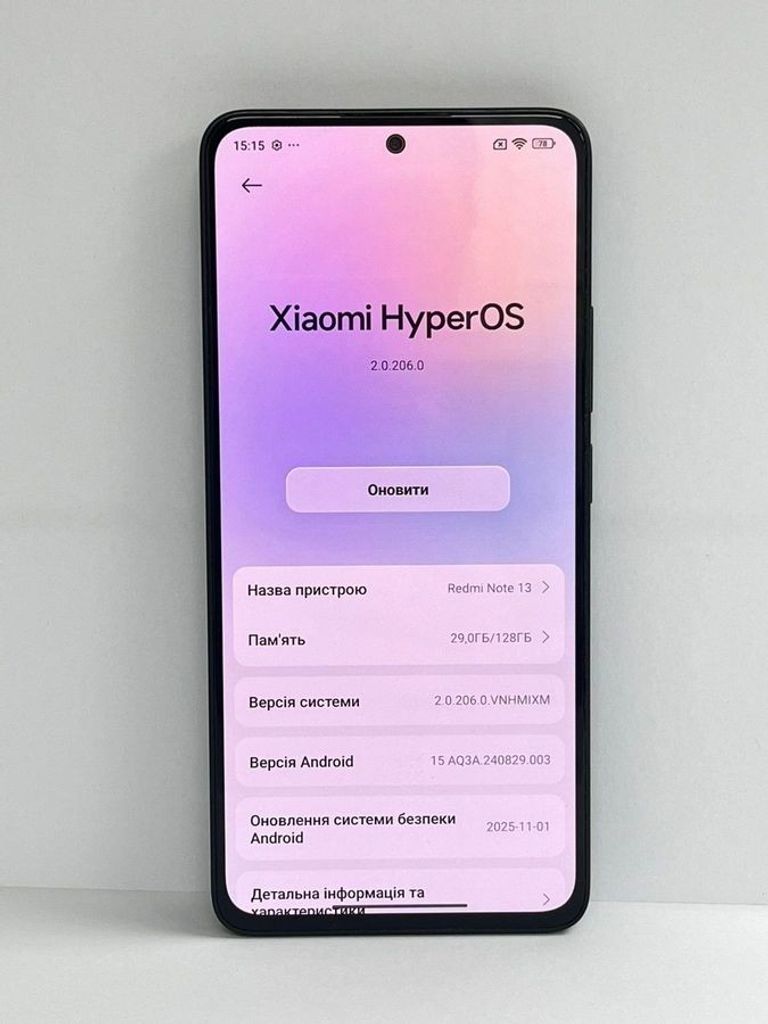 Дешево Xiaomi redmi note 13 4g 6/128gb з ломбарду