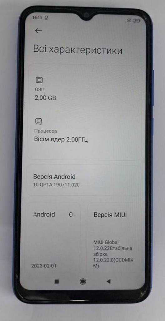 Дешиво Xiaomi redmi 9a 2/32gb с ломбарда