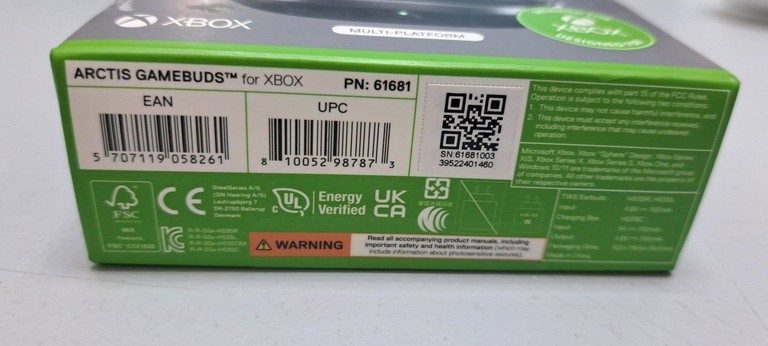 Steelseries Arctis GameBuds for Xbox Black (61681) Код:01-200954162. Изображение 5