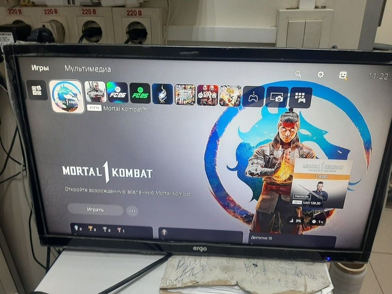 Объявление Sony PlayStation 5 825GB Б/У