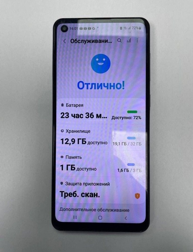 Оголошення Samsung galaxy a21s a217f 3/32gb Б/У