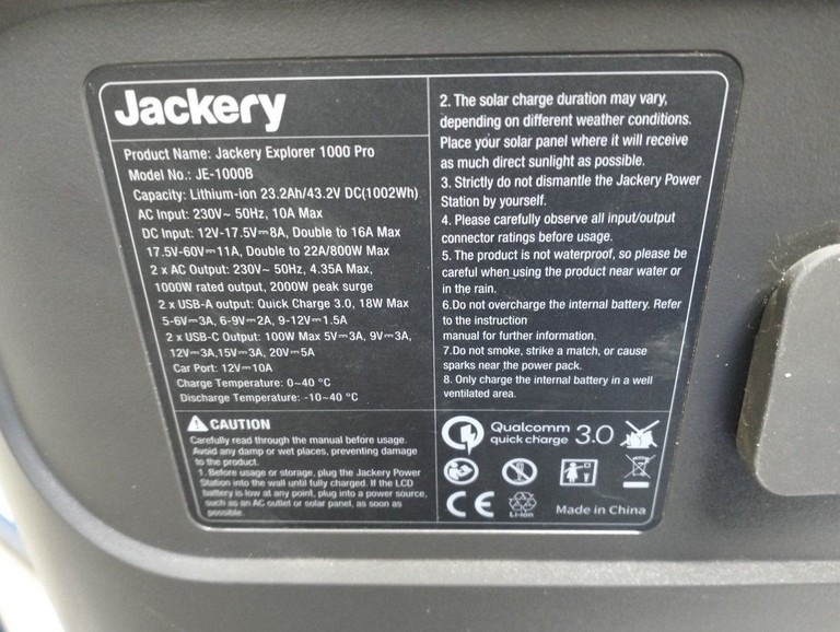 Jackery Explorer 1000 PRO Код:01-200966069. Зображення 6