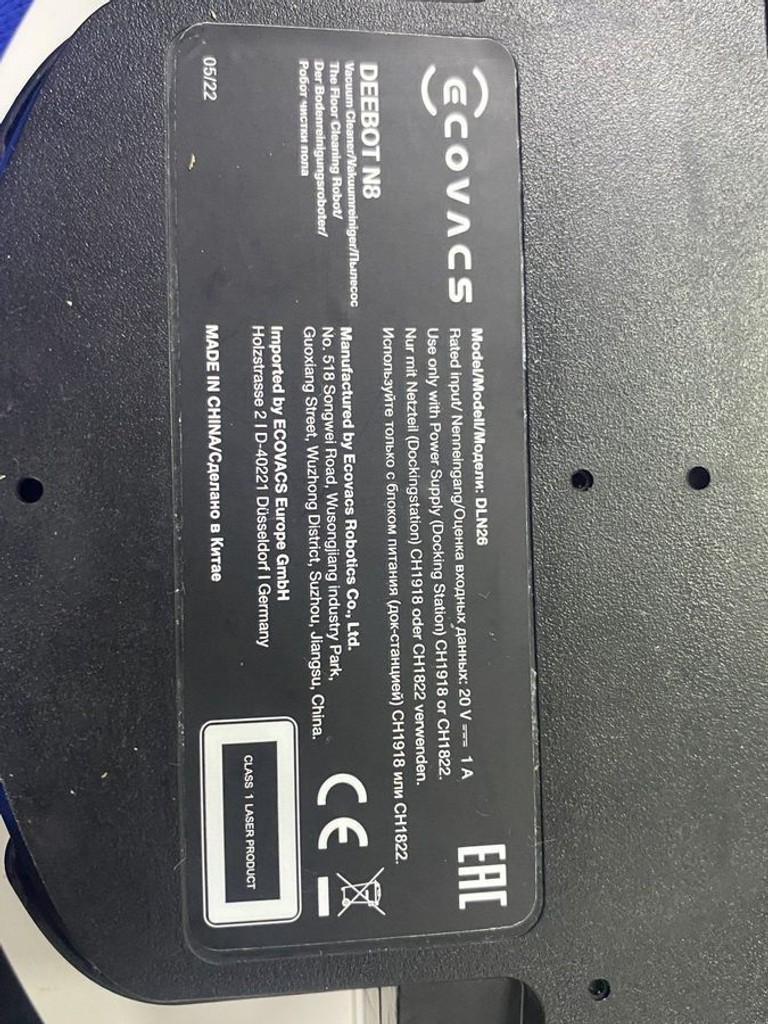 Дешево Ecovacs deebot ozmo n8 pro з ломбарду