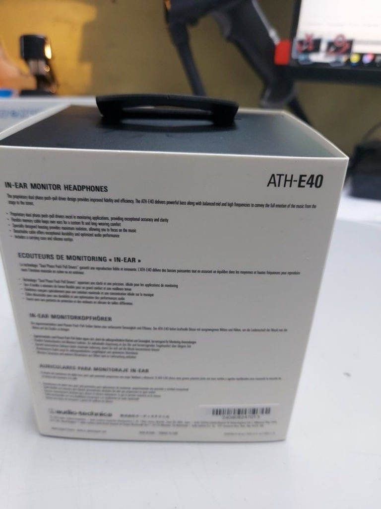 Купити Audio-technica ATH-E40 Б/У