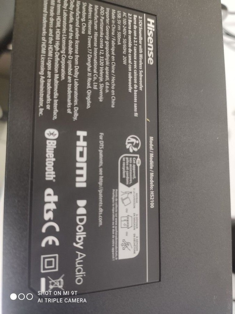 Дешево Hisense HS2100 з ломбарду
