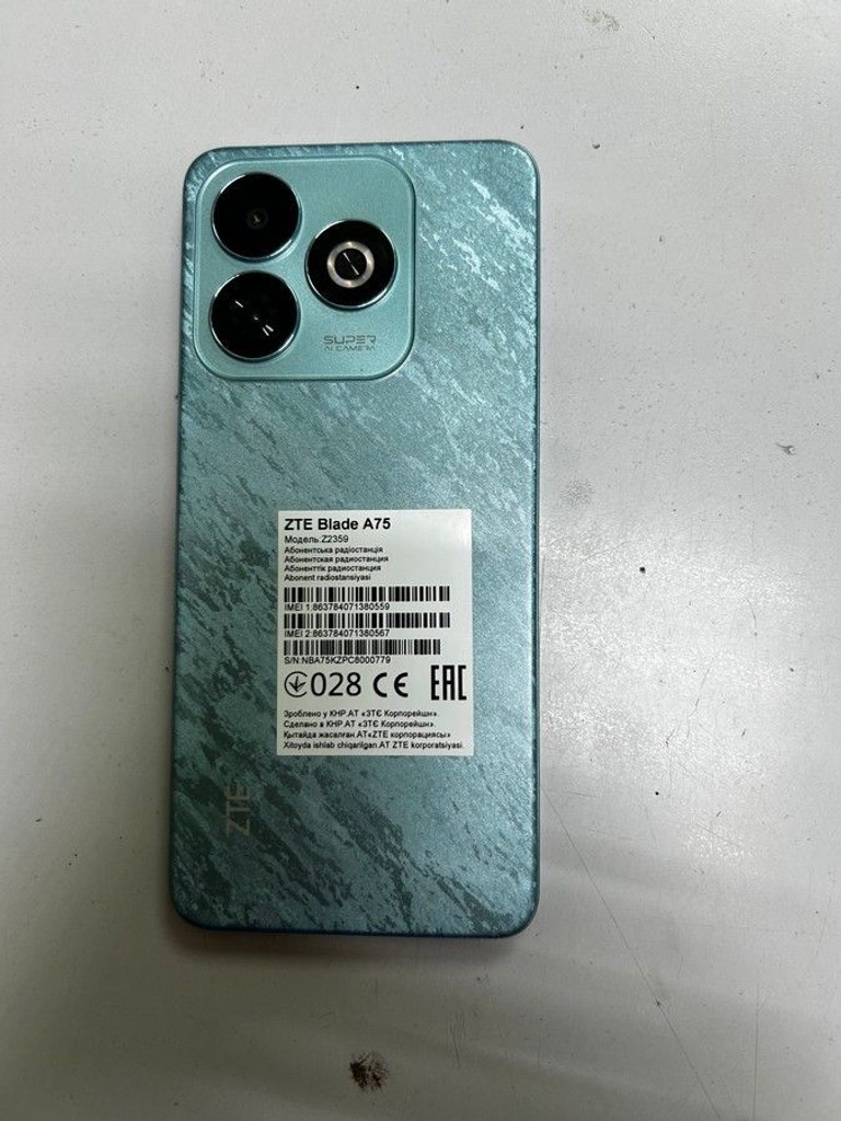 Купити Zte Blade A75 4/128GB Black Б/У