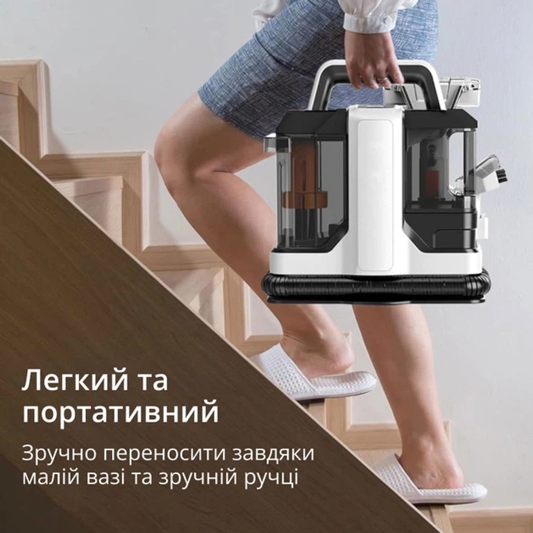 Оголошення Універсальний миючий пилосос DOCTOR-101 для чищення для килимів, текстилю, меблів та автомобіля Б/У