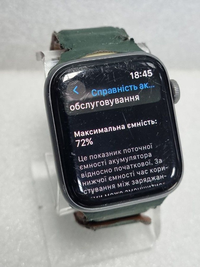 Apple watch series 4 gps 44mm aluminium case Код:01-201086373. Зображення 5