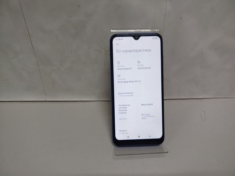 Купити Xiaomi redmi note 8t 3/32gb Б/У