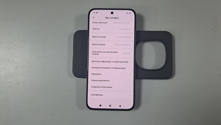 Оголошення Xiaomi Redmi Note 15 Pro 5G 8/256GB Glacier Blue Б/У