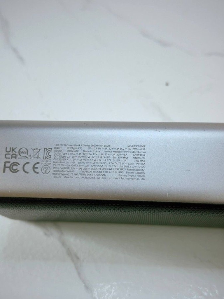 Cuktech pb200p 20000mah 150w Код:01-201179619. Зображення 5