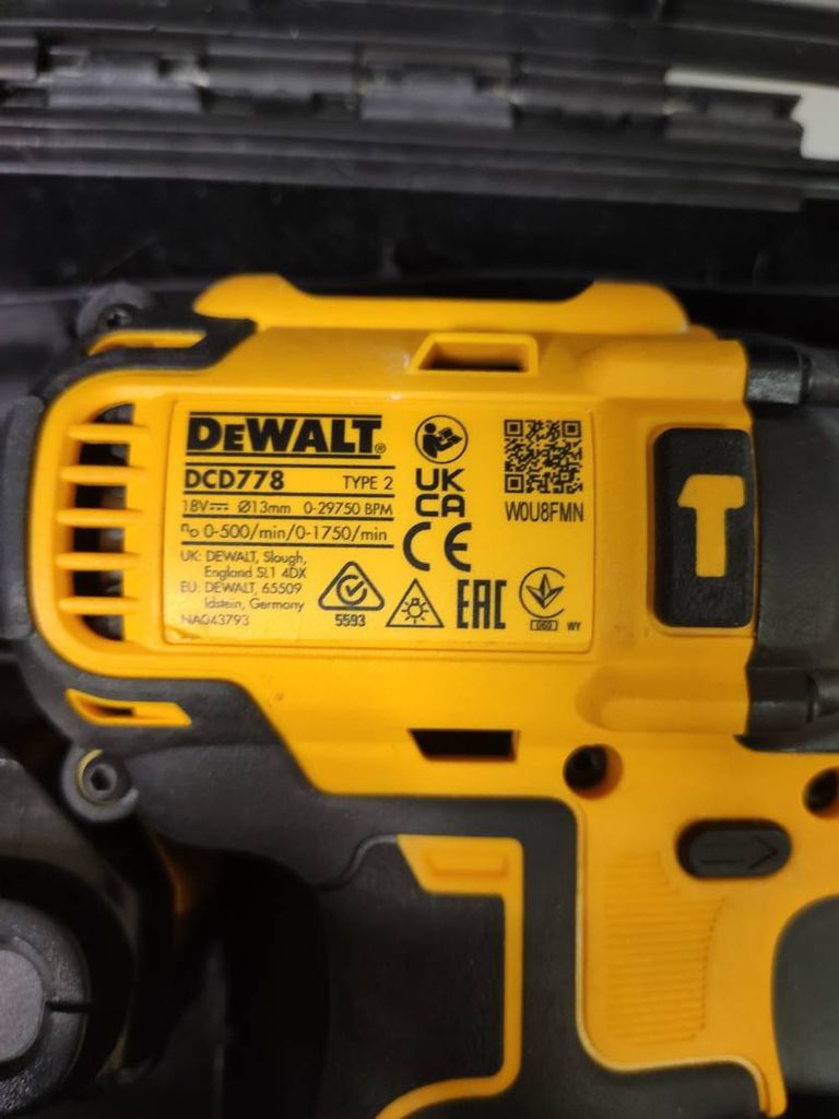 Dewalt dcd778+dcf787 2акб 2ah + зп