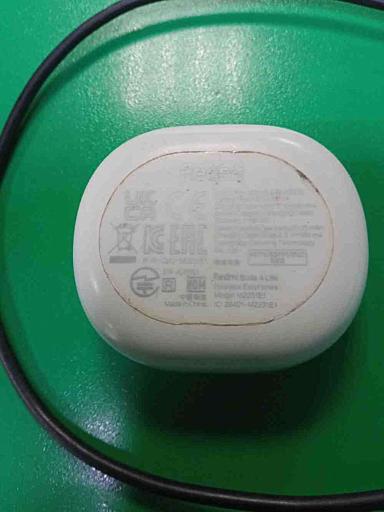 Объявление Xiaomi Redmi Buds 4 Lite White (BHR6919GL) Б/У