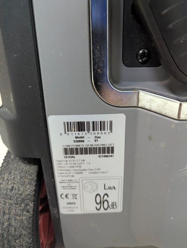 Briggs&Stratton power smart p4500 Код:01-200467349. Зображення 5