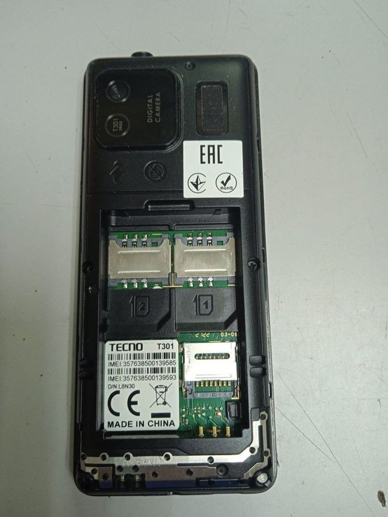 Объявление Tecno t301 Б/У