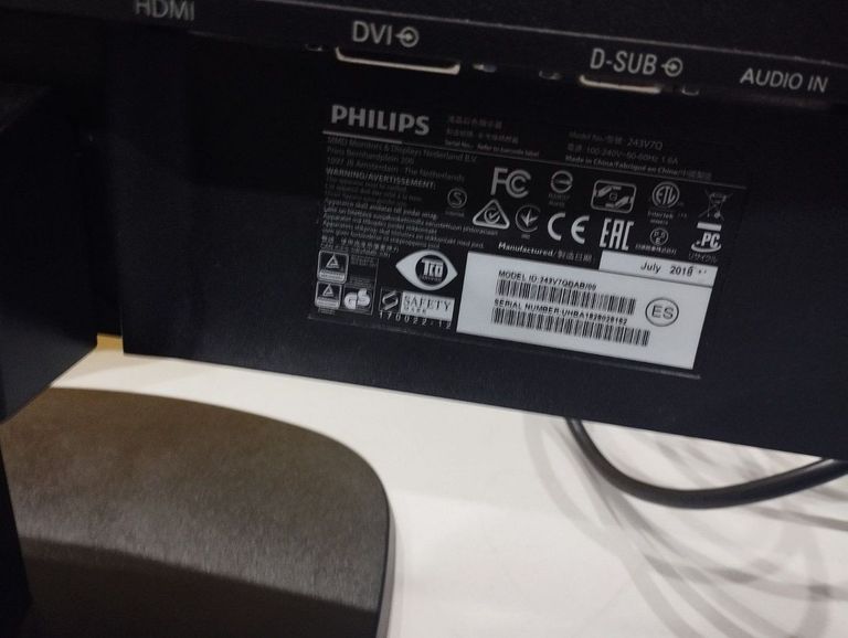 Купить Philips v-line 273v7qdsb/00 Б/У