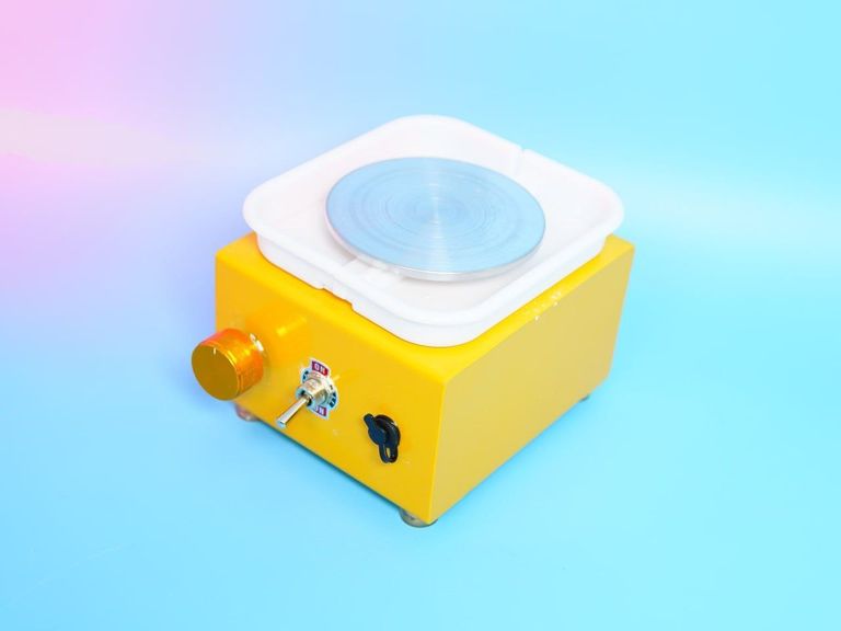 Міні електричне гончарне коло SABUIDDS 10 см Гончарне коло + інструменти. Новий.  Код:null. Зображення 4