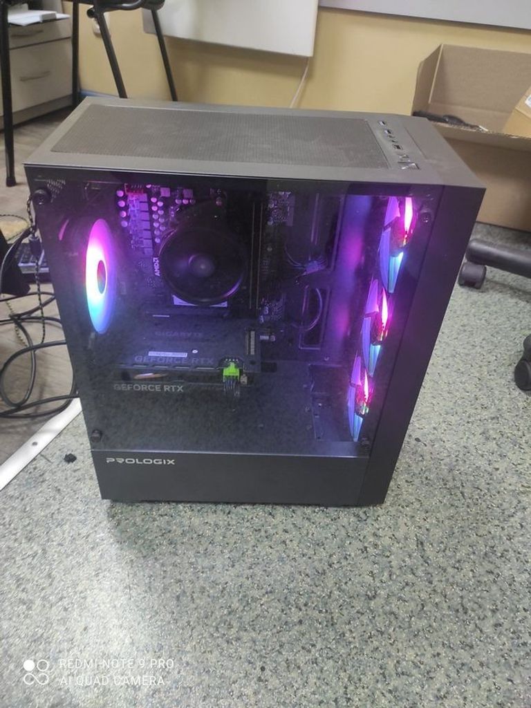 Дешиво Пк amd ryzen 5 8400f/ram 32 gb/hdd відсутній/ssd 1000 gb/nvidia rtx 4060 (geforce) 8gb gddr6 128bit с ломбарда