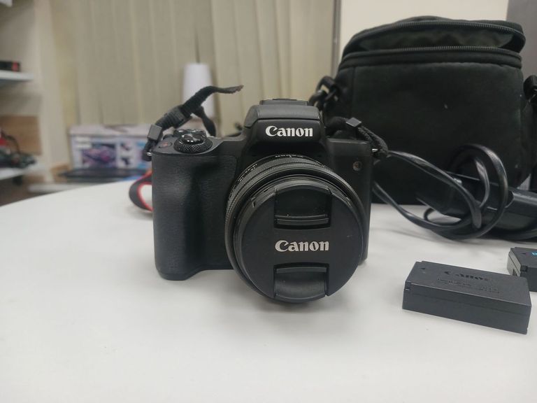 Canon eos m50 + 15-45мм is stm Код:01-200803437. Зображення 7