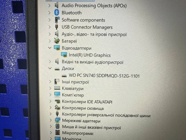 Lenovo 14/core i3-1315u ddr5/8gb ddr5/hdd *відсутній/ssd 512 gb/*інтегрована Код:01-200808218. Изображение 12
