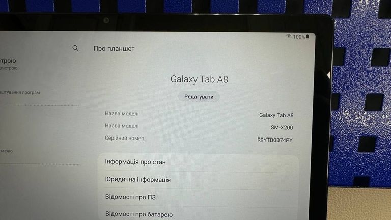 Samsung galaxy tab a8 10.5 4/64gb lte Код:01-200834002. Зображення 12