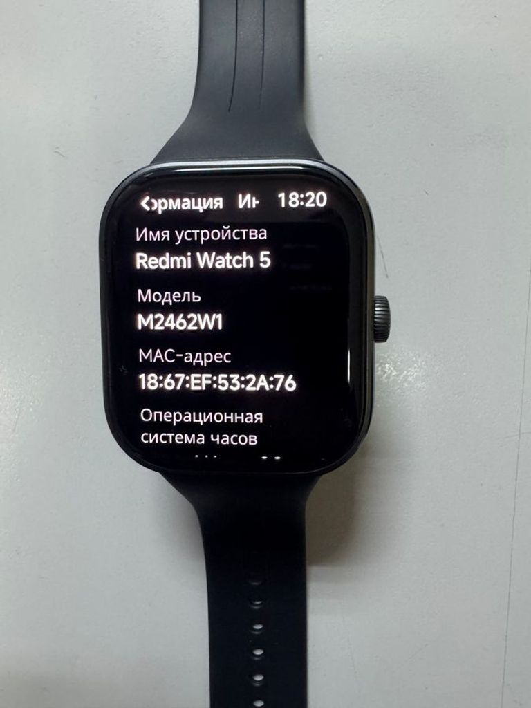 Объявление Xiaomi redmi watch 5 Б/У