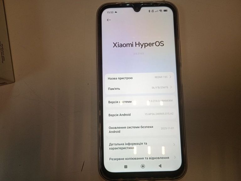 Купити Xiaomi redmi 15c 4g 8/256gb Б/У