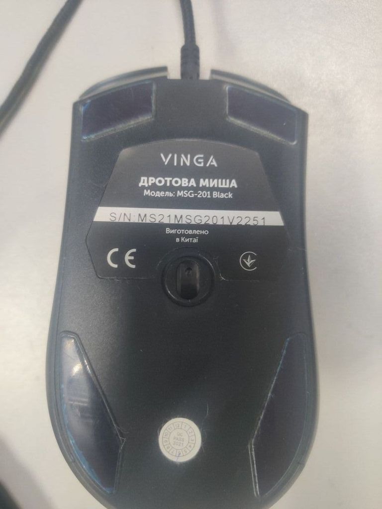 Оголошення Vinga MSG-201 Black Б/У